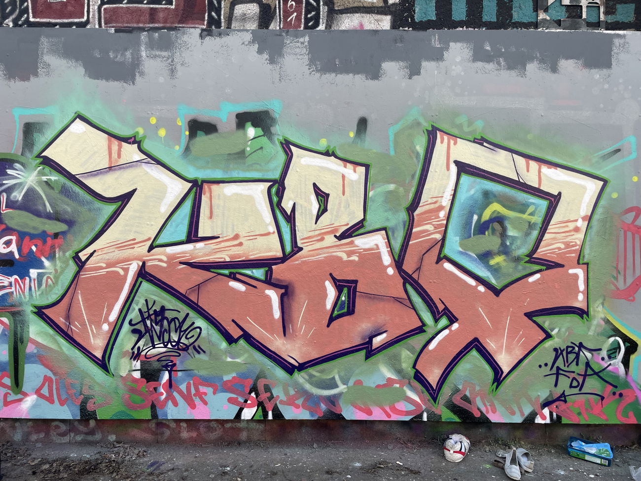 Graffiti Wall - Photo by DISOE - kbf, fda (2024)