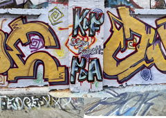Graffiti Wall - Photo by DISOE - kbf, fda (2021)