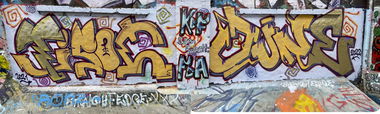 Graffiti Wall - Photo by DISOE - kbf, fda (2021)