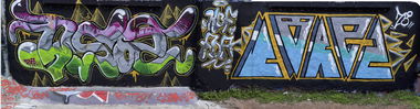 Graffiti Wall - Photo by DISOE - kbf, fda (2023)