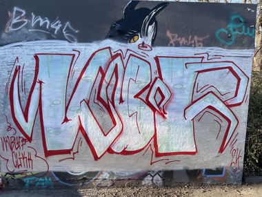 Graffiti Wall - Photo by DISOE