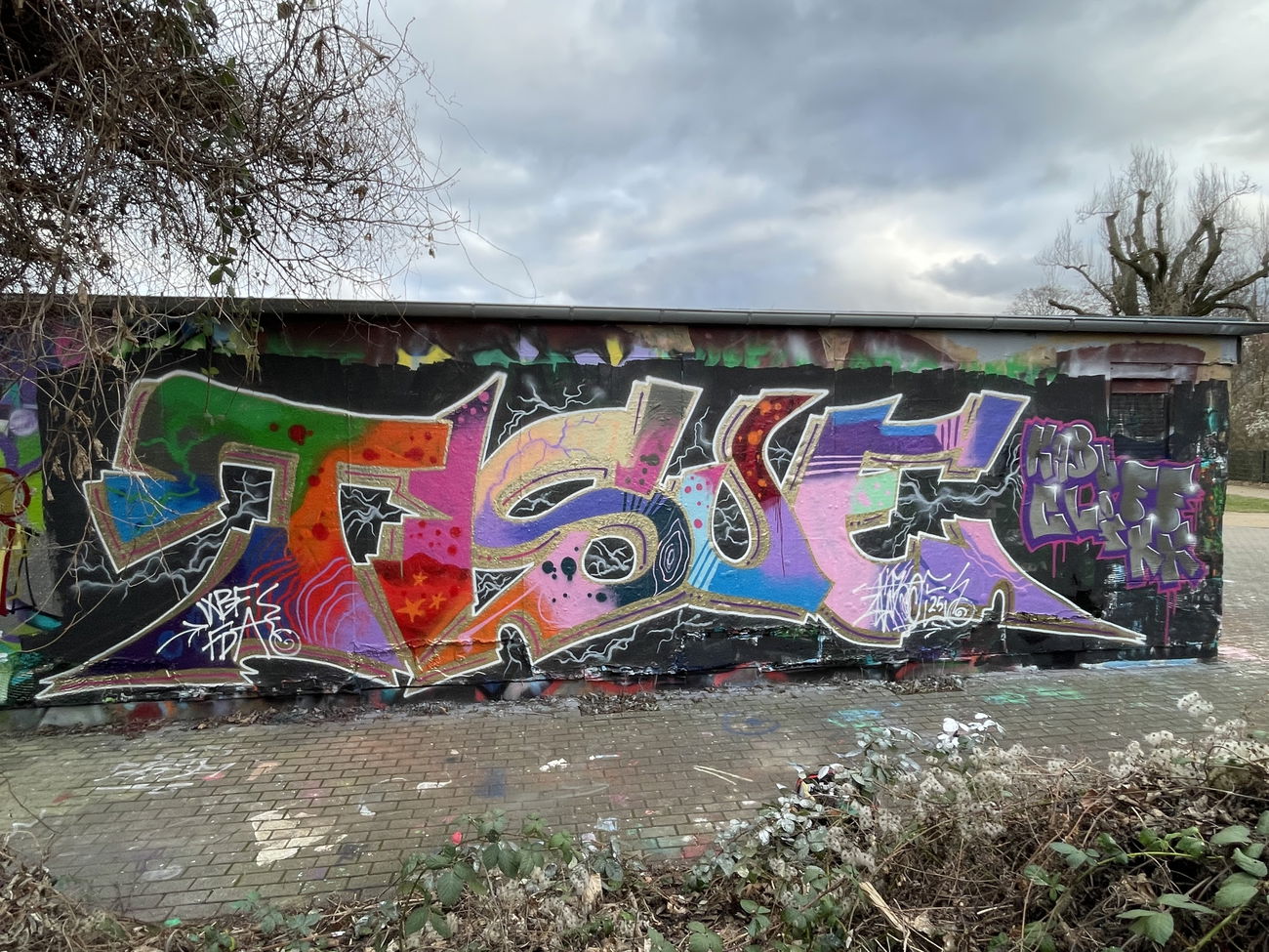 Graffiti Wall - Photo by DISOE - fda, kbf, tisoe (2024)