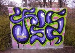 Graffiti Wall - Photo by DISOE - kbf, FDA, 217 (2019)