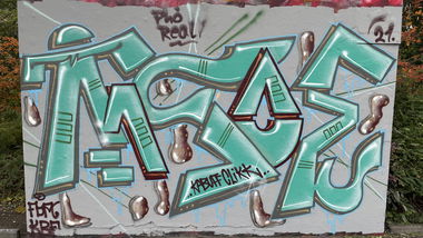 Graffiti Wall - Photo by DISOE - kabuffclikk, fda (2021)