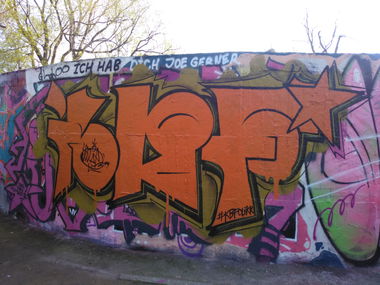 Graffiti Wall - Photo by DISOE - KBF, FDA, Tisoe (2020)