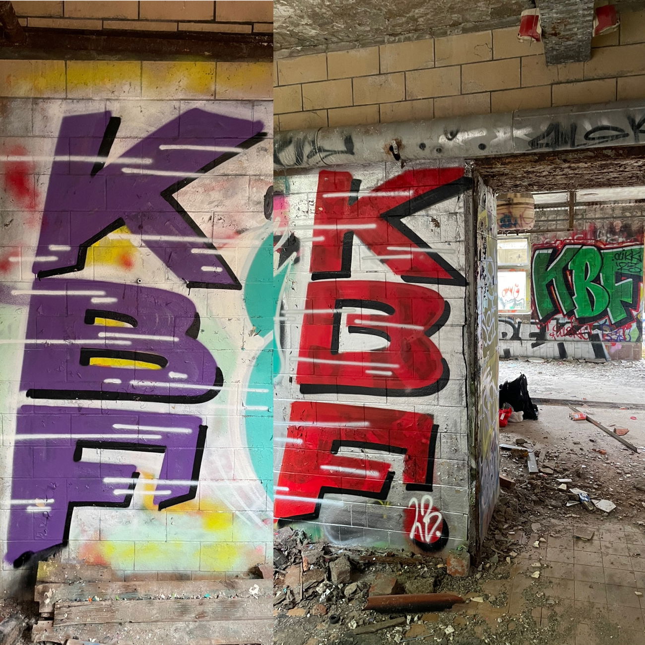 Graffiti Wall - Photo by DISOE - kbf, fda (2022)