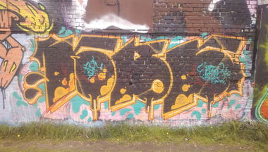 Graffiti Wall - Photo by DISOE