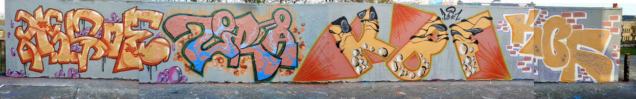 Graffiti Wall - Photo by DISOE - KBFclikk (2023)