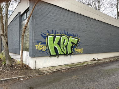 Graffiti Wall - Photo by DISOE - kbf, fda (2022)