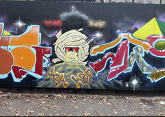 Graffiti Wall - Photo by DISOE - meks, tisoe, jsk (2024)