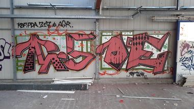 Graffiti Wall in Leipzig - Photo by DISOE - kbf, fda, agr (2022)