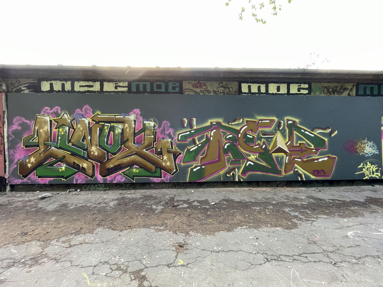 Graffiti Wall - Photo by DISOE - FDA, Linux, Tisoe (2024)