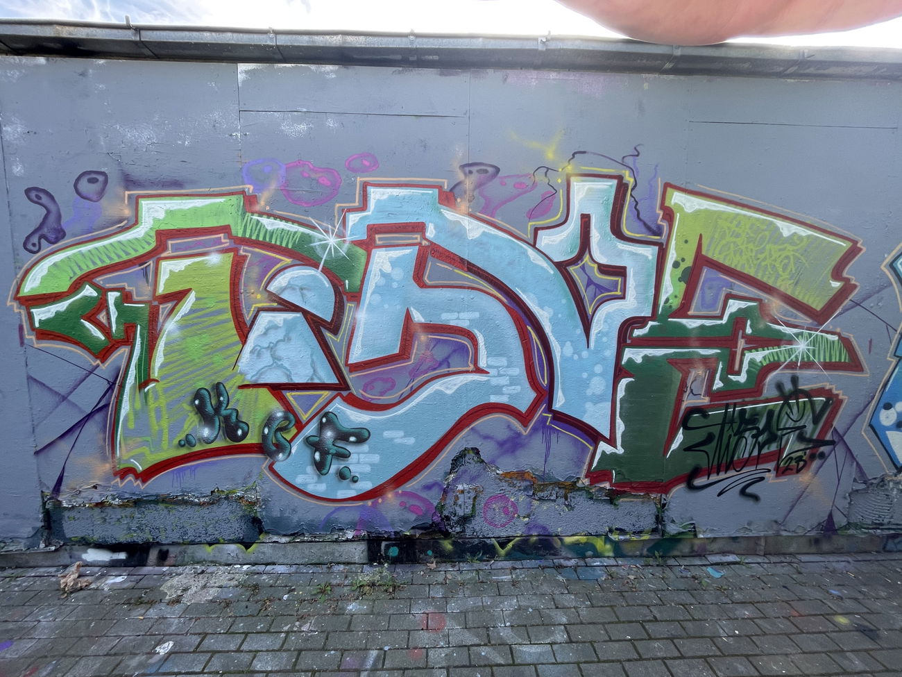 Graffiti Wall - Photo by DISOE - KBF, FDA (2023)
