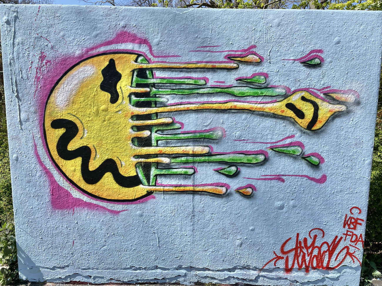 Graffiti Wall - Photo by DISOE - tisoe, kbf, fda (2023)