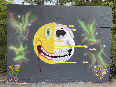 Graffiti Wall - Photo by DISOE - tisoe, kbf, fda (2024)