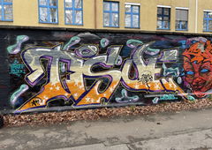 Graffiti Wall in Nürnberg - Photo by DISOE - fda, kbf (2024)