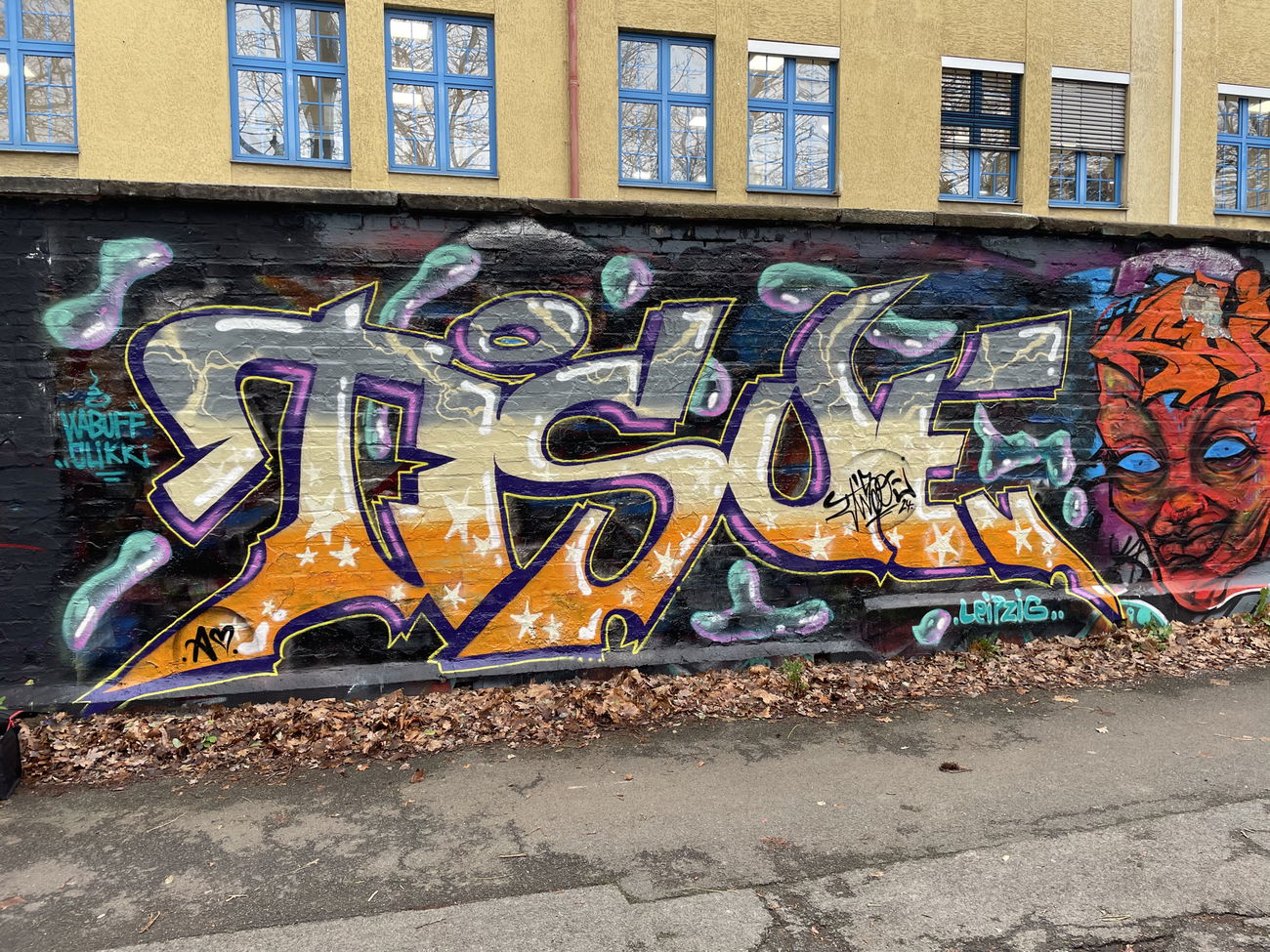 Graffiti Wall in Nürnberg - Photo by DISOE - fda, kbf (2024)