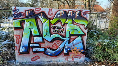 Graffiti Wall - Photo by DISOE - fda, kbf (2021)