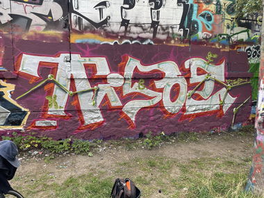 Graffiti Wall - Photo by DISOE - fda, tisoe, kbf (2023)