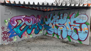 Graffiti Wall - Photo by DISOE - fda, kbf, juzo (2021)