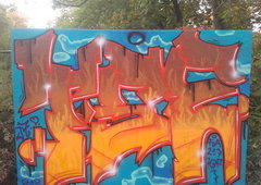 Graffiti Wall - Photo by DISOE - fda, kbf, tisoe (2019)