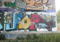 Graffiti Wall - Photo by DISOE - FDA, Linux, Tisoe (2017)