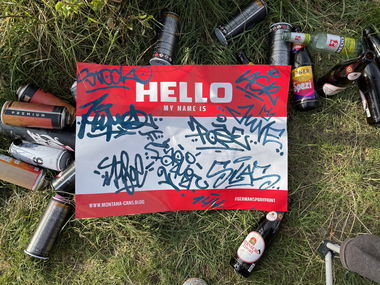 Graffiti Sketch - Photo by DISOE - kbf, fda, agr (2023)