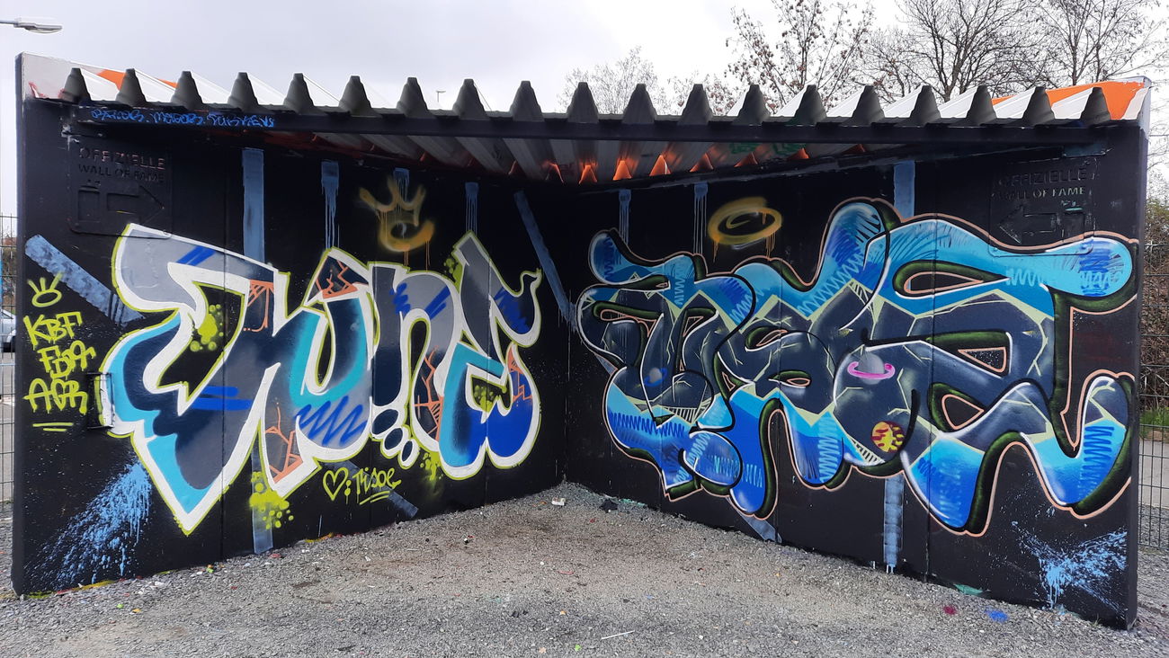 Graffiti Wall - Photo by DISOE - fda, kbf, juzo (2021)
