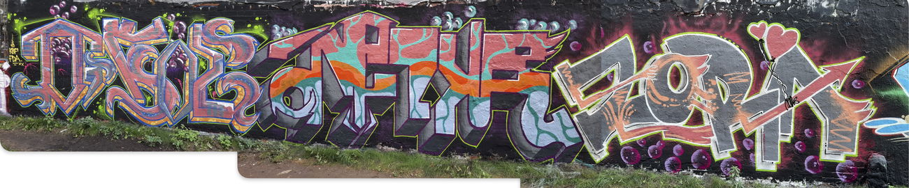 Graffiti Wall - Photo by DISOE