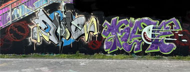 Graffiti Wall - Photo by DISOE - june, tisoe, fda (2022)