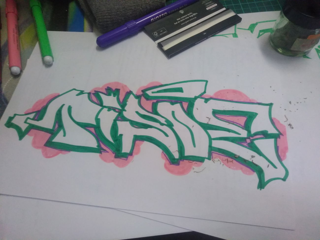 Graffiti Sketch - Photo by DISOE (2021)