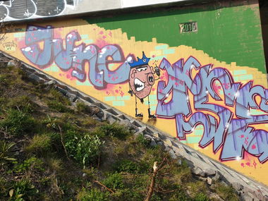 Graffiti Wall - Photo by DISOE - june, tisoe (2019)