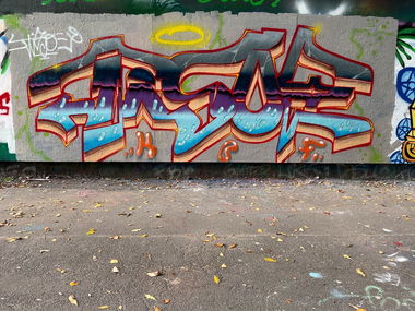 Graffiti Wall - Photo by DISOE - kbf, fda (2024)