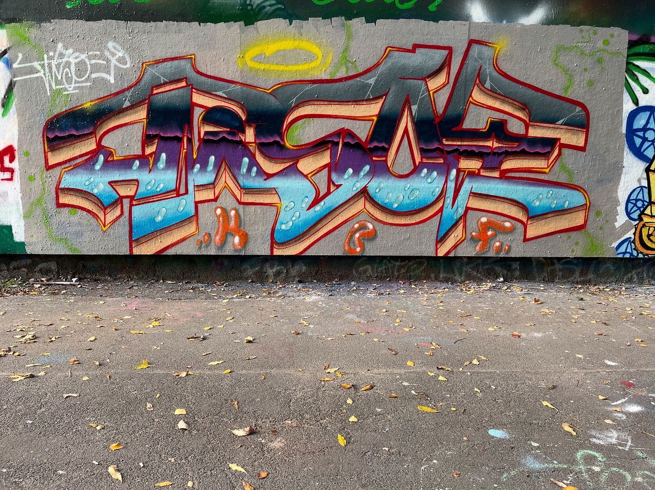 Graffiti Wall - Photo by DISOE - kbf, fda (2024)