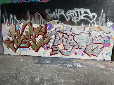 Graffiti Wall - Photo by DISOE - June, Tisoe, kbf