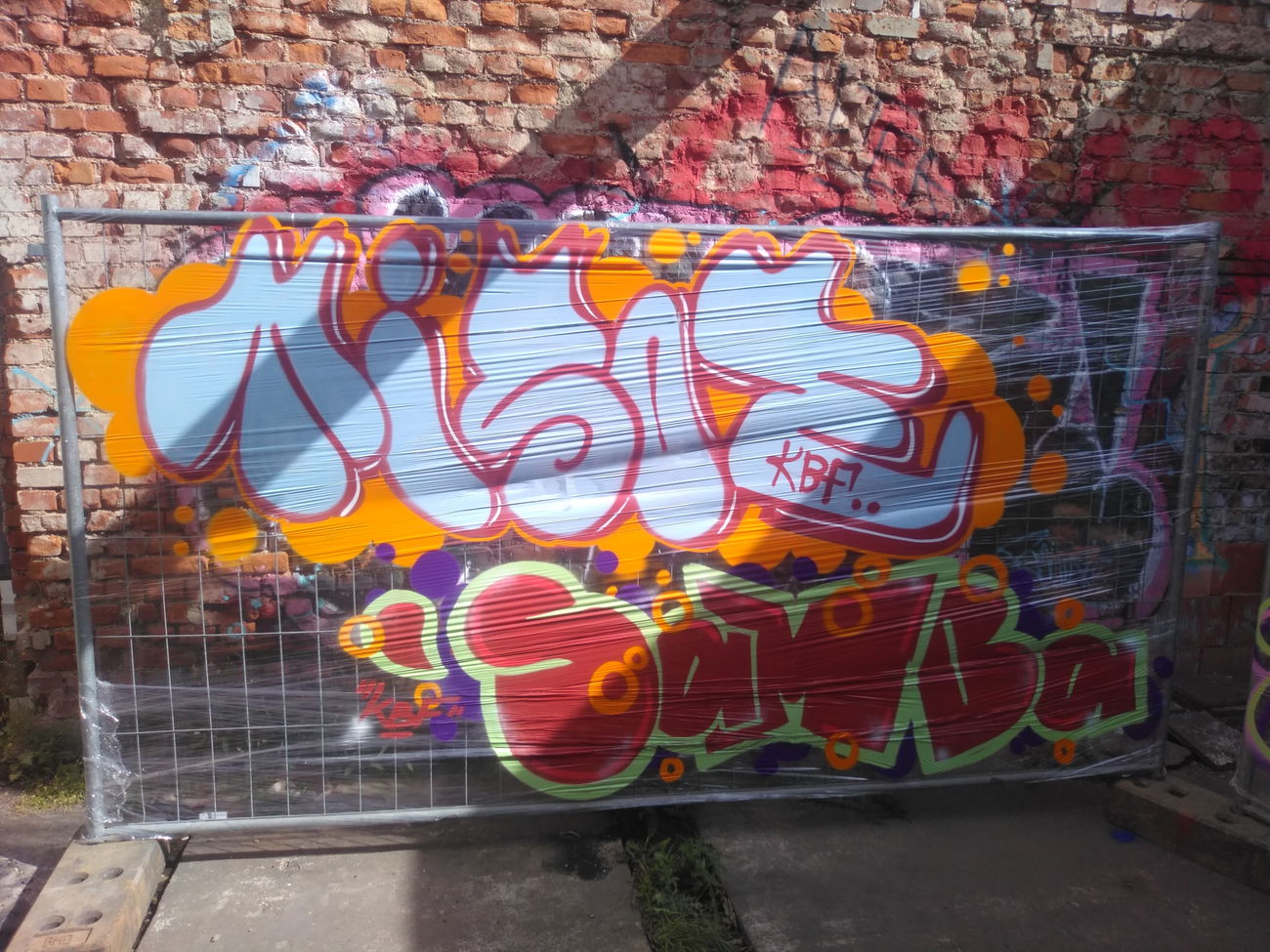 Graffiti Artwork - Photo by DISOE - tisoe, samba (2023)