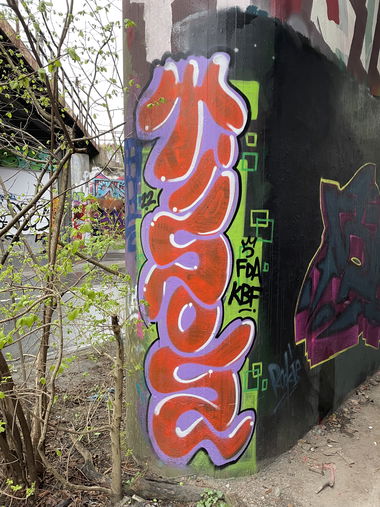 Graffiti Wall in Münster - Photo by DISOE - fda, kbf (2022)