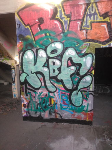 Graffiti Wall - Photo by DISOE - kbf, fda (2019)