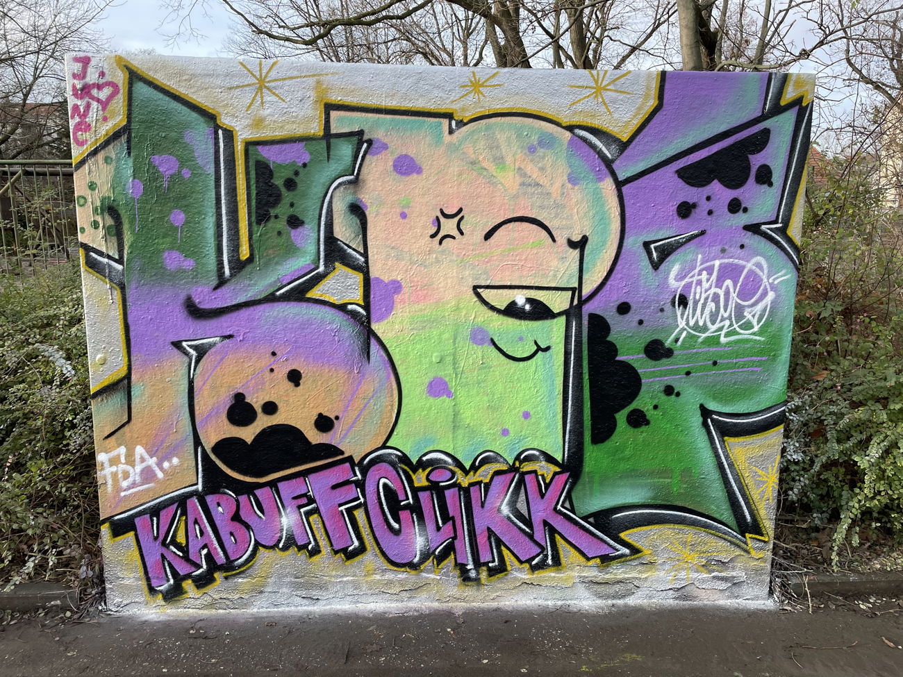 Graffiti Wall - Photo by DISOE - fda, kabuffclikk, tisoe