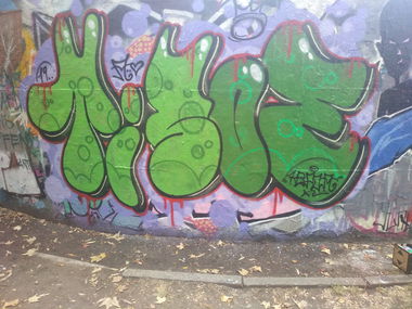 Graffiti Wall - Photo by DISOE - fda, kbf (2019)