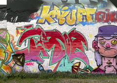 Graffiti Wall - Photo by DISOE