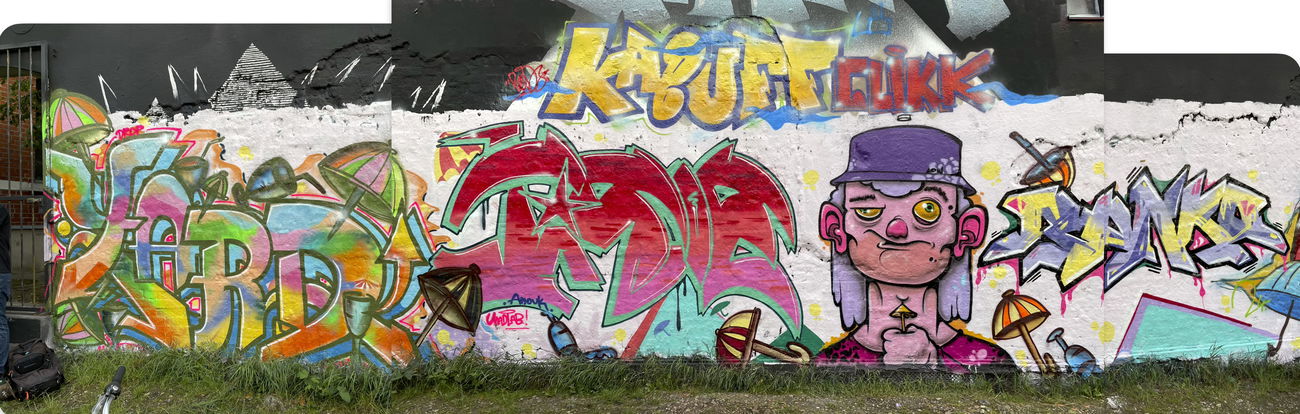 Graffiti Wall - Photo by DISOE