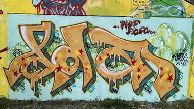 Graffiti Wall - Photo by DISOE