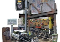 Graffiti Artwork - Photo by DISOE - tisoe, Kbf (2022)