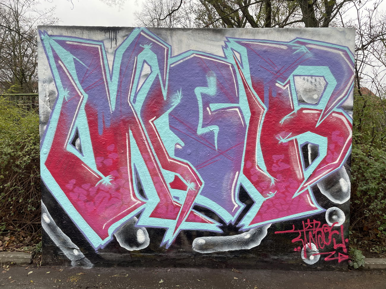 Graffiti Wall - Photo by DISOE - fda, kbf (2024)