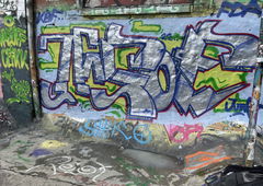 Graffiti Wall - Photo by DISOE - kbf, fda, tisoe (2022)