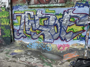 Graffiti Wall - Photo by DISOE - kbf, fda, tisoe (2022)