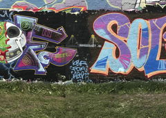 Graffiti Wall - Photo by DISOE