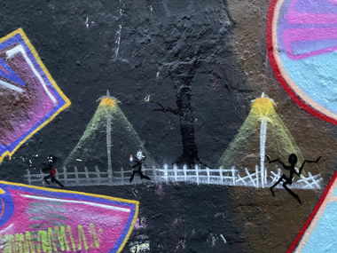 Graffiti Wall - Photo by DISOE