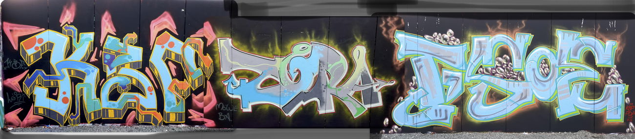 Graffiti Wall - Photo by DISOE